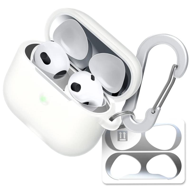superdivision AirPods 半透明 第3世代に適用 ケース 充電ケースカバー シリコン ...