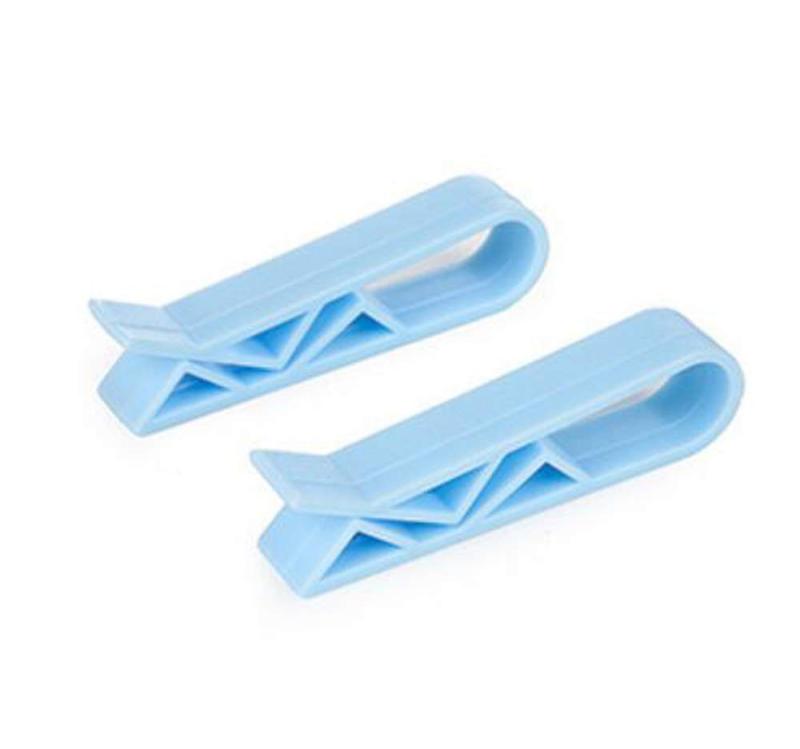 HJ ゴミ箱滑り止めクリップ ゴミ袋固定クリップ ゴミ袋 ゴミ箱用アクセサリ 固定クリップ 挟む (40個セット)