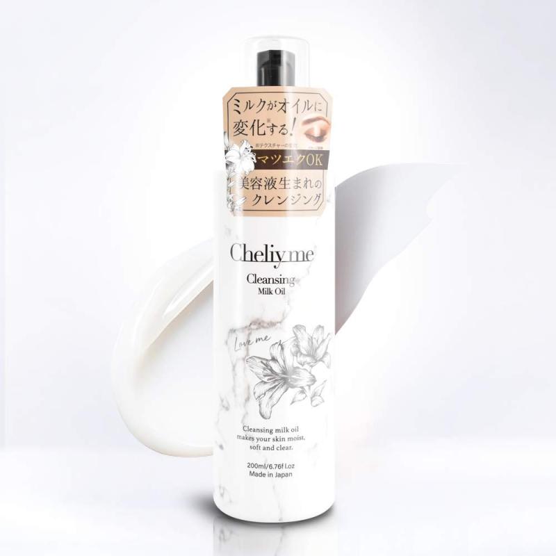 クレンジング メイク落とし ミルク 毛穴 洗顔 まつエク対応 オイル 美容液 無添加（ Cheliy me/シェリ..