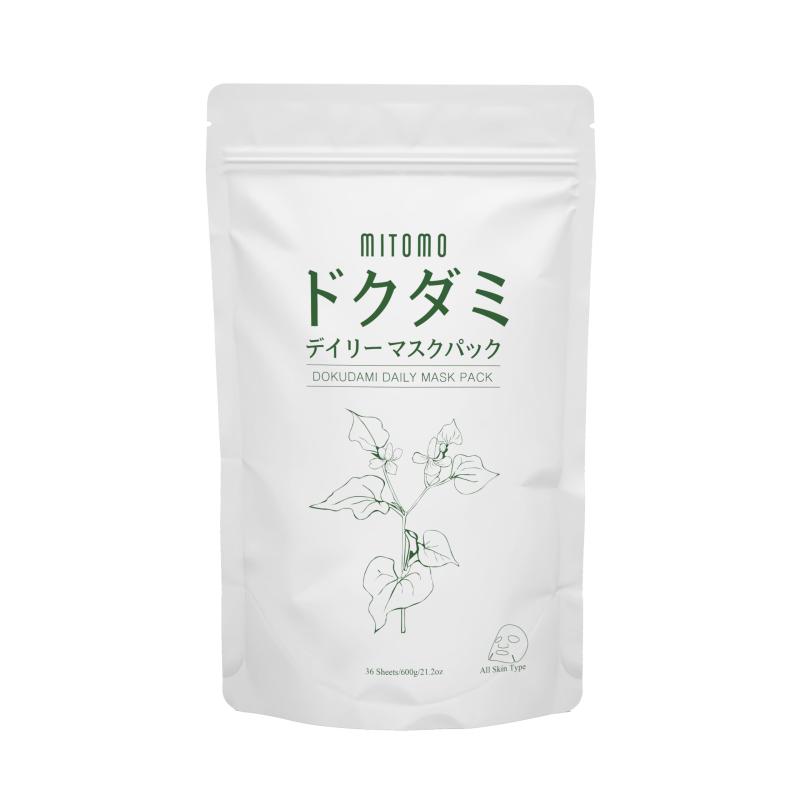 MITOMO SKINCARE ハーブシリーズ DM001 ドクダミディリーマスクパック - 肌の鎮静 保湿 保湿効果 【DMS..