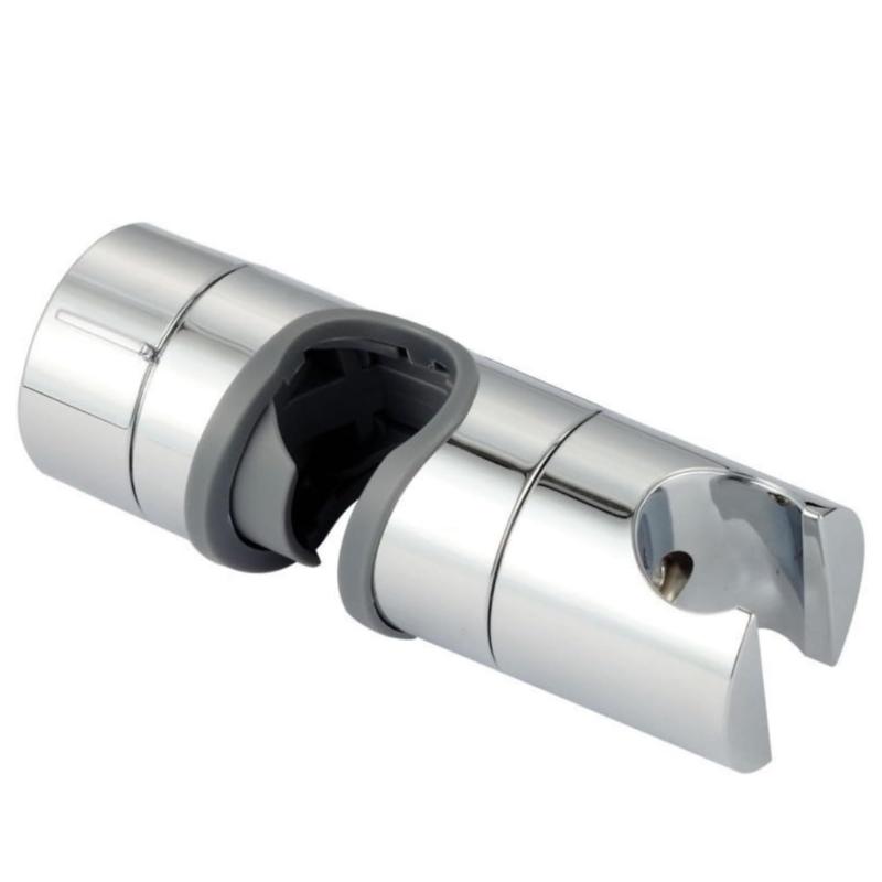 Aristal シャワーフック スライドバー対応 シャワーヘッドホルダー 交換用 後付け 工具不要 取付簡単 20～25mm対応【工具不要で簡単取付】ハンドルをひねるだけでスライドバーにしっかり固定できるシャワーフック。穴部が広がる構造なのでスムーズに取り付け可能です。取り外しも簡単で、掃除や位置変更にも便利です。【シャワーヘッドが垂れない安心設計】ねじを締め付けて固定することで強度を調整でき、シャワーヘッドの滑落を防止。しっかりと固定できるので、お好みの角度をキープできます。【耐久性に優れた高品質素材】ABS樹脂を使用し、耐久性と軽量性を兼ね備えた設計。クロムメッキ仕上げでバスルームに馴染みやすく、高級感のあるデザインです。【幅広いスライドバーに対応】20～25mmのスライドバーに対応しており、多くのバスルームで使用可能。古くなったシャワーホルダーの交換や、後付けでの高さ調整にも最適です。【商品仕様】対応サイズ：20～25mmのスライドバー対応 材質：ABS樹脂（クロムメッキ仕上げ） 取付方法：工具不要・ハンドル固定式