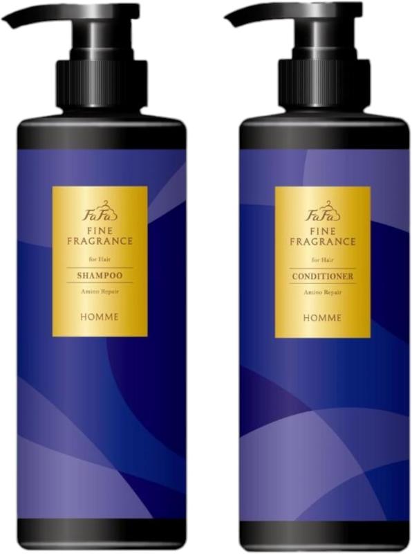 【まとめ買い】フ ァー ファ ファインフレグランス オム シャンプー 400ml + コンディショナー 400ml セット