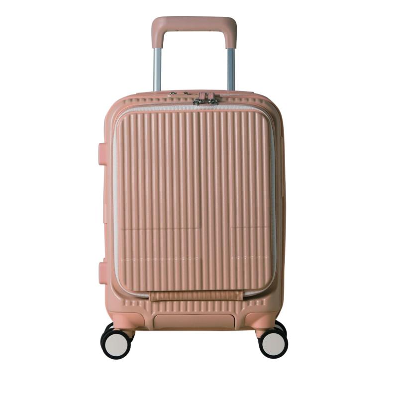[イノベーター] スーツケース EXTREME INV30 機内持ち込み 軽量 21L 47cm 3kg キャリーケース キャリーバッグ TSAロック搭載 2年 MELLOW PINK