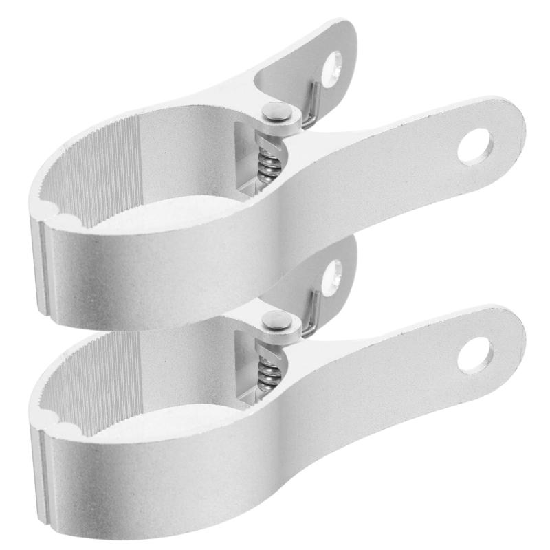 NOLITOY アルミニウム合金製 強力布団挟み 物干しハンガー用滑り止め付き キルトクリップ 大型2個セット 屋外室内兼用 ビーチタオルクリップ