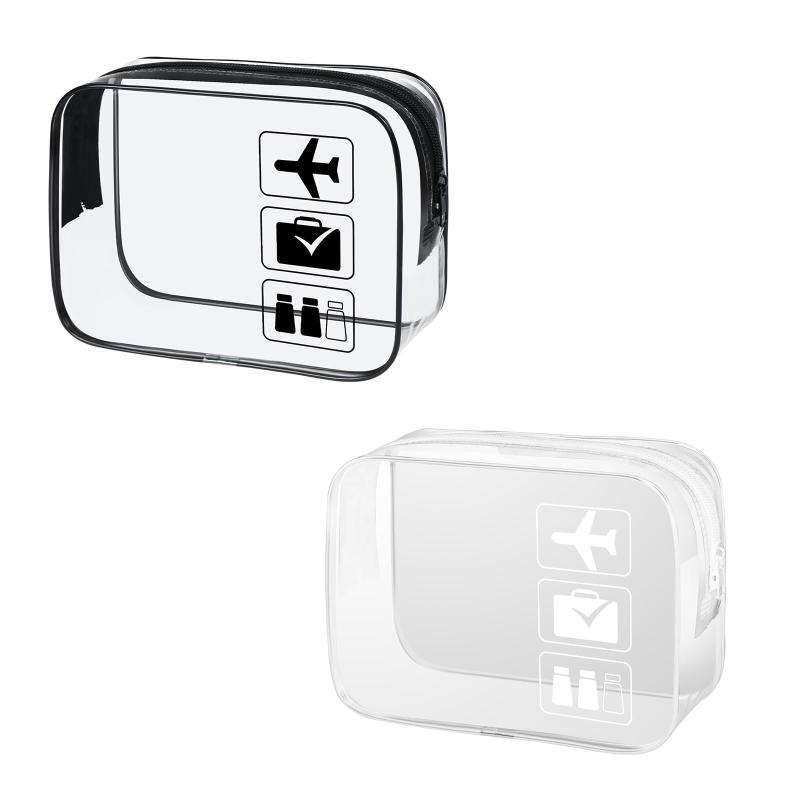 Coollooda 透明トイレタリーバッグ【2�