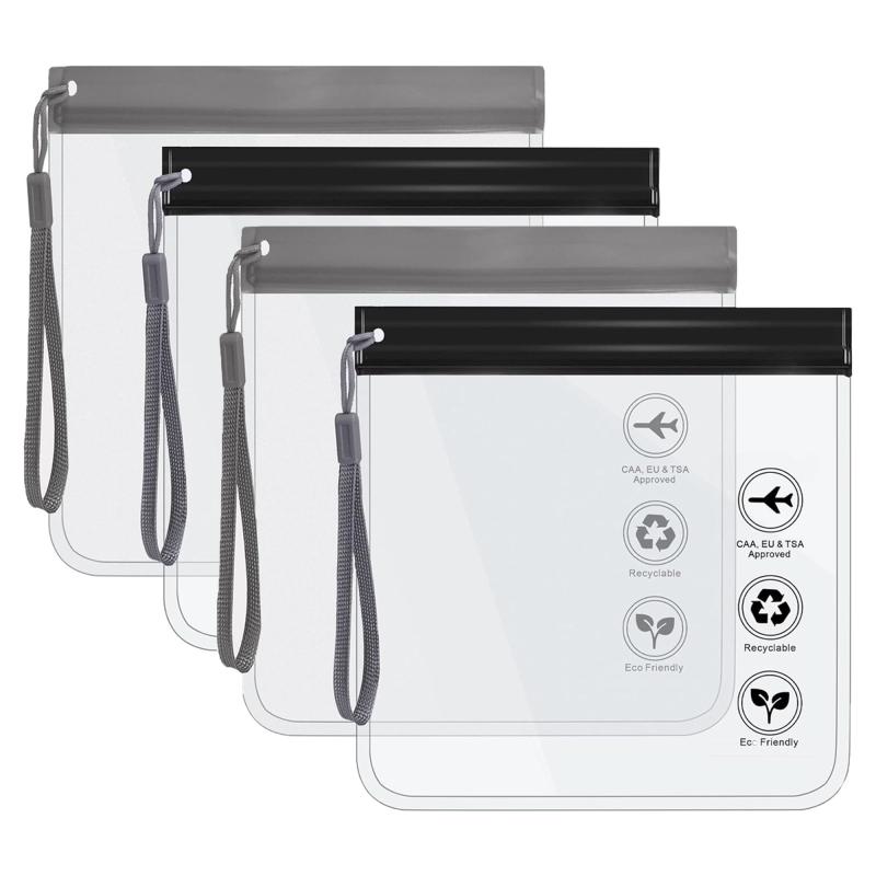 DEVENTORZ 旅行ポーチ 透明ポーチ 4枚�