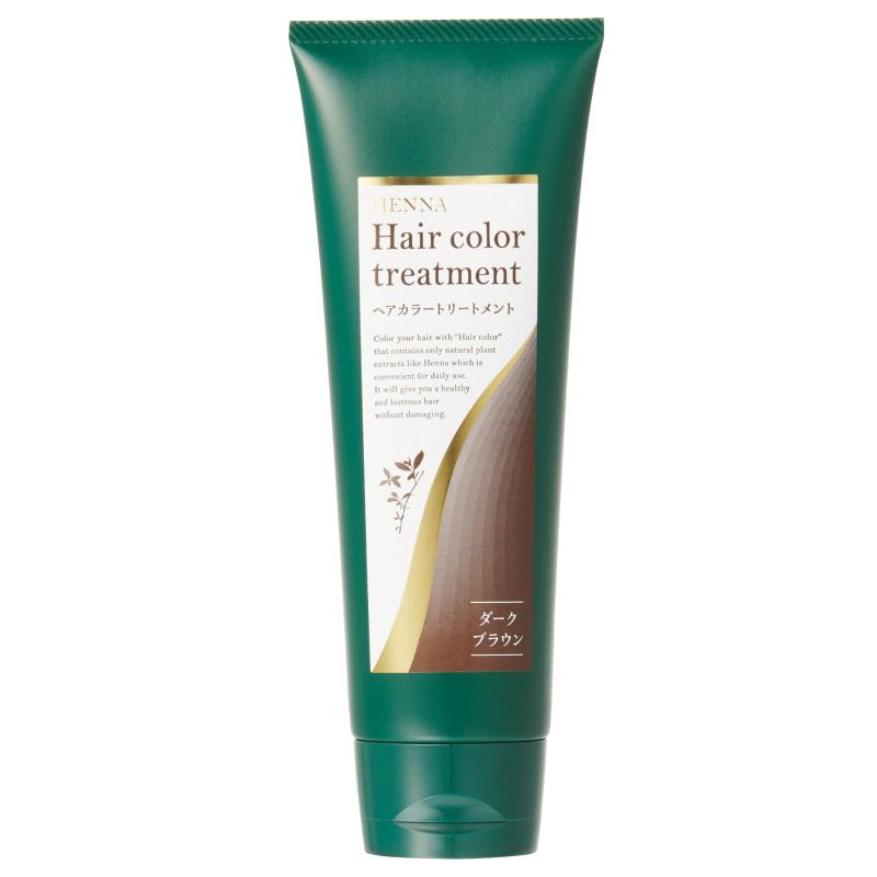 生活の木 ヘアカラー トリートメント ダークブラウン 200g 4954753093634生活の木の白髪ケア用ヘアカラートリートメント 暖色系 ダークブラウン<br><br>