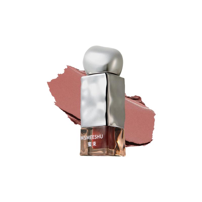 DSMDAISIMAN Lip Tint Rose Mocha Pink Soft Matte Finish Velvet Lip High Color Payoff Soft Adhesion Smooth Application