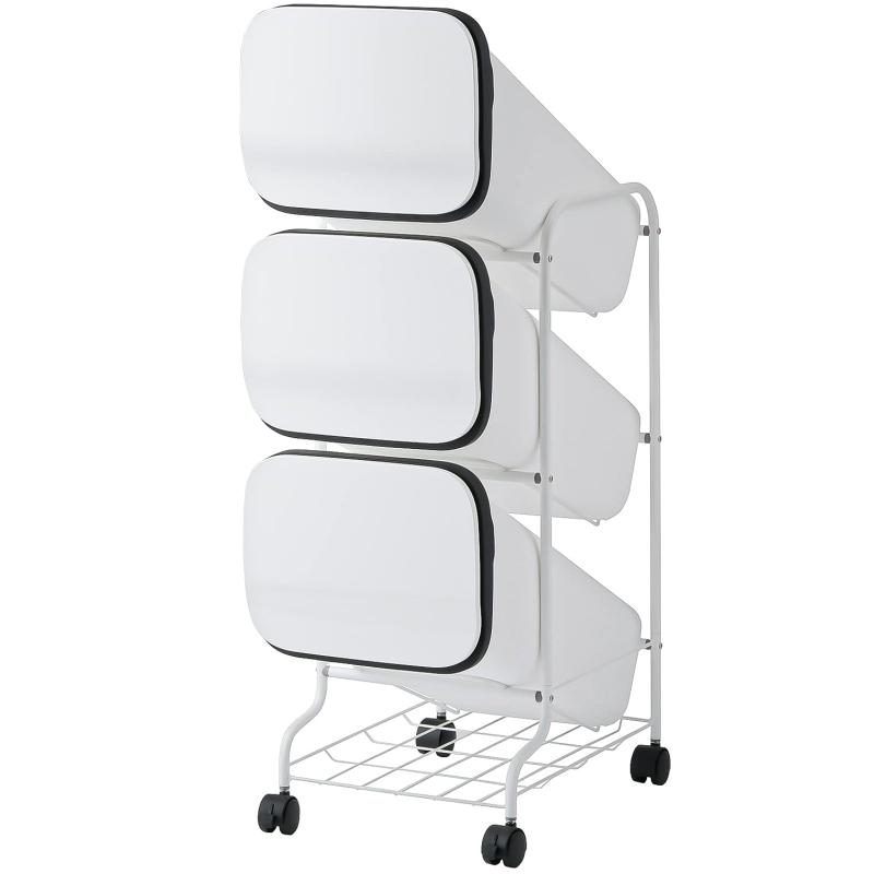 リス(RISU) 分別 ゴミ箱 smooth スタンドダストボックス バリエーション