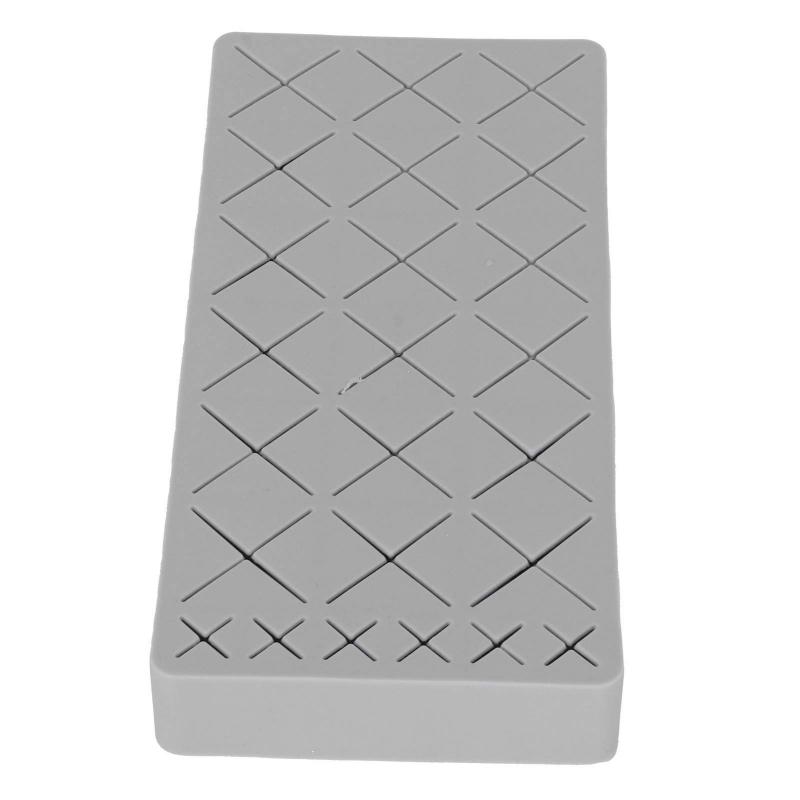 シリコンリップスティックオーガナイザー - リップグロス、リップステイン、アイブロウペンシル用の18スロットメイクアップストレージラック - 完璧なデスクトップビューティーエッセン