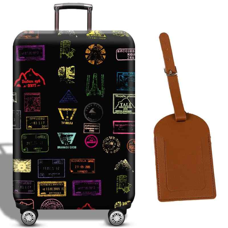 [Charming Club] スーツケース カバー キャリーケースカバー ラゲッジカバー 伸縮性あり 可愛い おしゃれ 目立つ 紛失防止 傷防止 荷物保護カバー 旅行 出張 ゴールデンウィーク用スーツケース