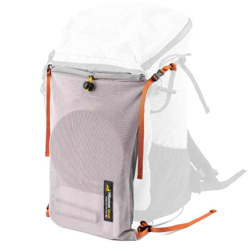 [HIKEMAN] 登山用 拡張収納 ポーチ リュックにつけるポーチ 汎用品 ザックの拡張収納 外付け拡張カスタム サブバック 防水 超軽量 ベルト長さ調整可能...