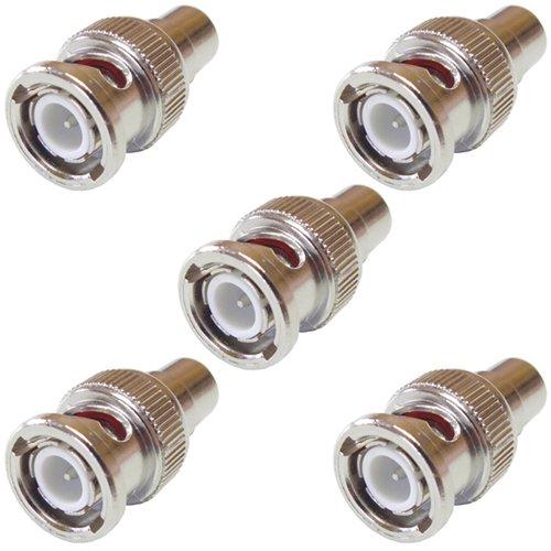 F-Factory ピン(RCA)ケーブルをBNCプラグに変換 変換プラグ