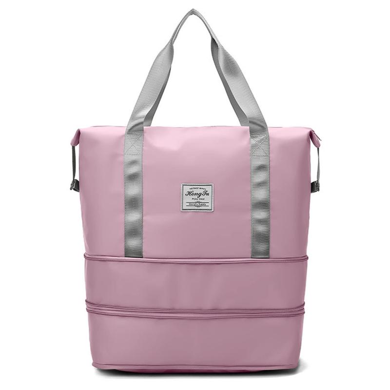 Ganve ボストンバッグ 大容量 レディース メンズ 修学 旅行バッグ 折りたたみ 3way 防水