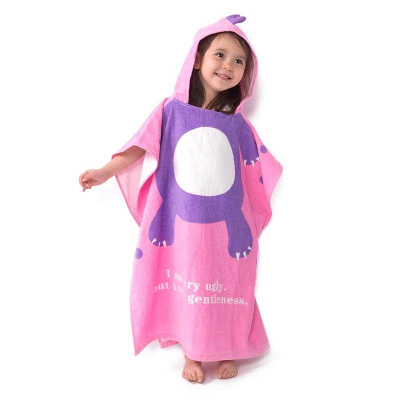 バスタオル バスローブ 子供 赤ちゃん ポンチョ 着ぐるみ ルームウェア 可愛い アニマル フード付き 綿 お風呂 温泉 ご出産祝い お誕生日 贈り物 プレゼント 恐竜 3色