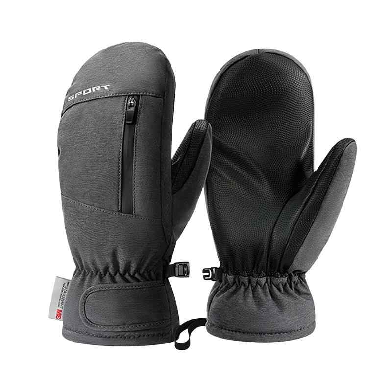 ZVCXOE スノーボーグローブ ド 防寒性 3Mシンサレート スキーグローブ メンズ スポーツ アウトドア グローブ スノー 手袋 極寒のスキーシーズン バイク グローブ タッチパネル対応 滑り止め(4.0)