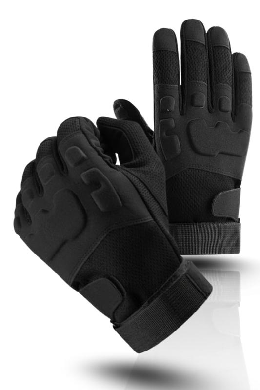 バイクグローブ 自転車グローブ 耐衝撃 プロテクター付き 手の甲ガード スマホ対応手袋 すべり止め グリップ力 MTB オートバイ 手袋