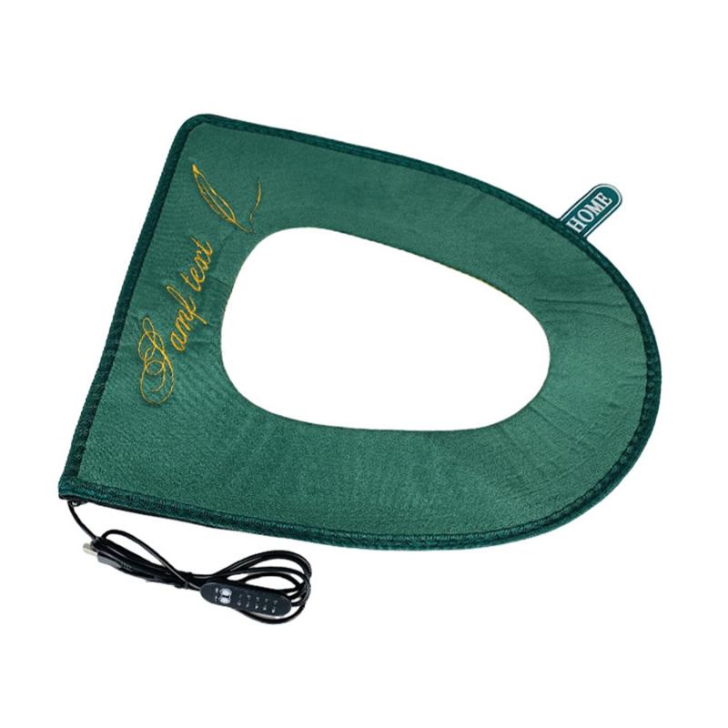 HANSHUMY 電熱便座カバー 35℃～55℃の5階段温度 暖房便座カバー 2H～8H定時 加熱トイレカバー 発熱便座..