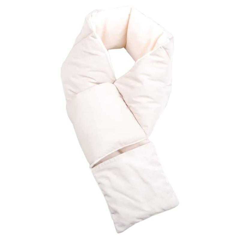 [Moli&Hani] [Amazonブランド] ダウン マフラー 防寒 暖かい エコダウン入り 軽量 ネックウォーマー 無地 シンプル メンズ レディース キッズ 男女兼用 秋冬 おしゃれ 防水