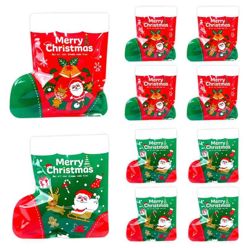 【Charming Club】クリスマス ラッピング 袋 お菓子袋 キャンディー ギフトバッグ プレゼント チャック袋