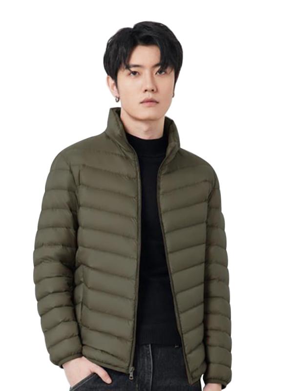 WOFOSY ダウンジャケット メンズ 軽量 ライトダウンジャケット 暖かい 防風 ウルトラライト  ...