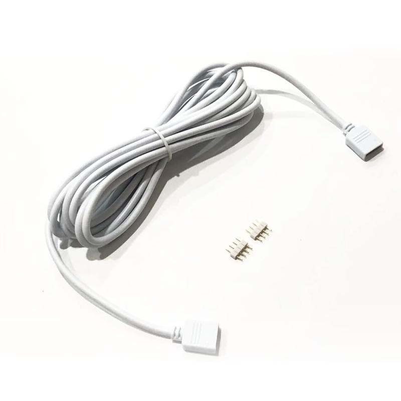 乐天商城 - オーディオファン LEDテープライト用延長ケーブル LEDテープライト 4ピン 延長コード 4pin RGB ピンヘッダ2ケ付