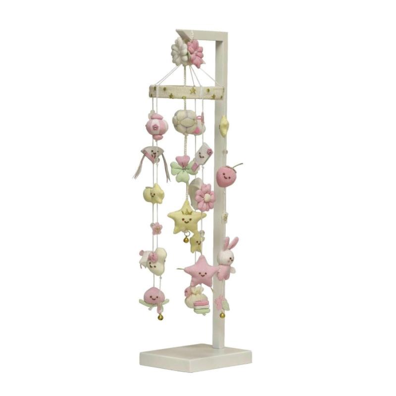 雛人形 吊るし飾り 吊るし雛 NICOTTO ニコット 特小 約48cm スタンド 飾り台 つるし飾り かわいい ホワ..