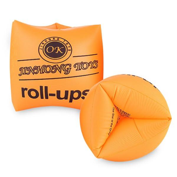 Remarks Japan 腕浮き輪 アームリング オレンジ 子供用 大人用 アームフロート 浮き輪 プール 海 レジャー 水泳 補助 練習 アーム