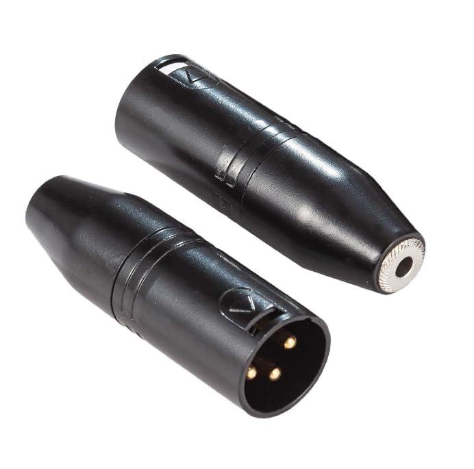 3.5mm Stereo TRS Female to 3-Pin XLR Maleマイ�