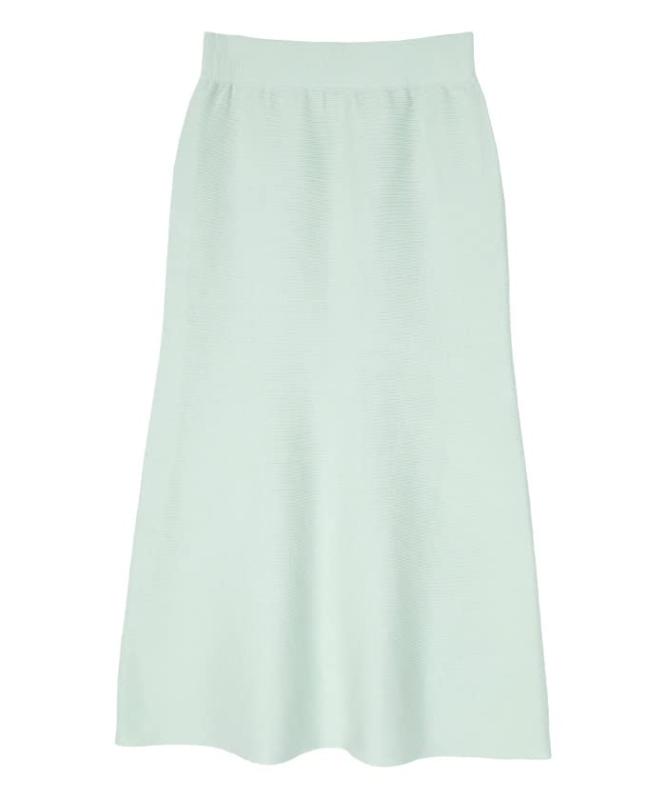 [ユアーズ] ミラノ リブ マーメイド ニット スカート BAXU1181 レディース