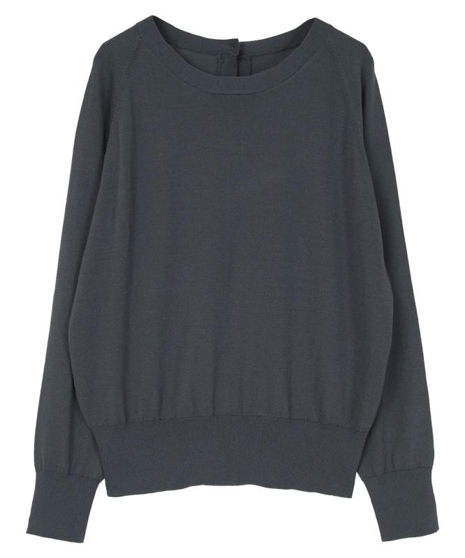 [ユアーズ] UVケア バックゴールド 釦 ニット BDXT0210 レディース