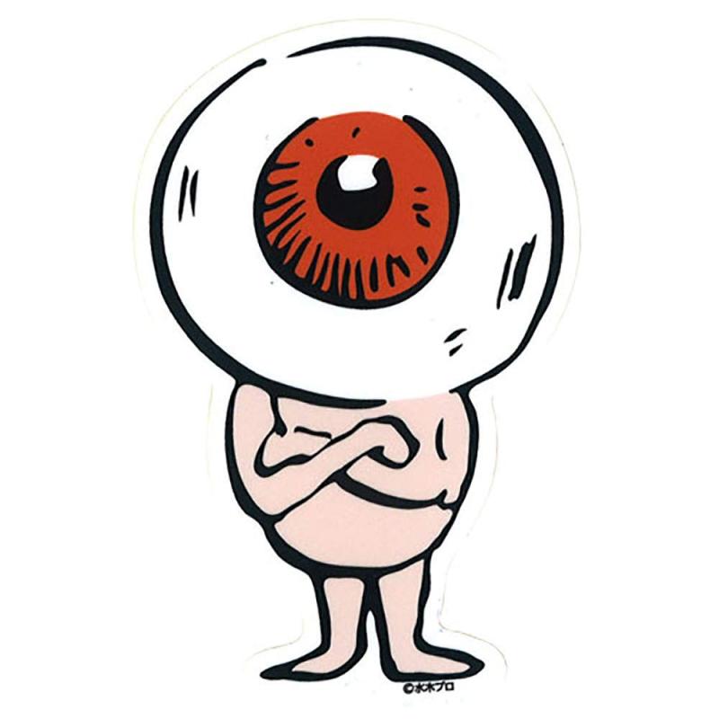 ゲゲゲの鬼太郎 ダイカットステッカー（目玉おやじ）