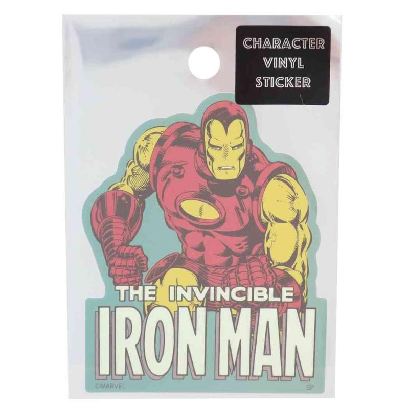 スモール・プラネット(Small Planet) キャラクターステッカー マーベル アイアンマン グリーン