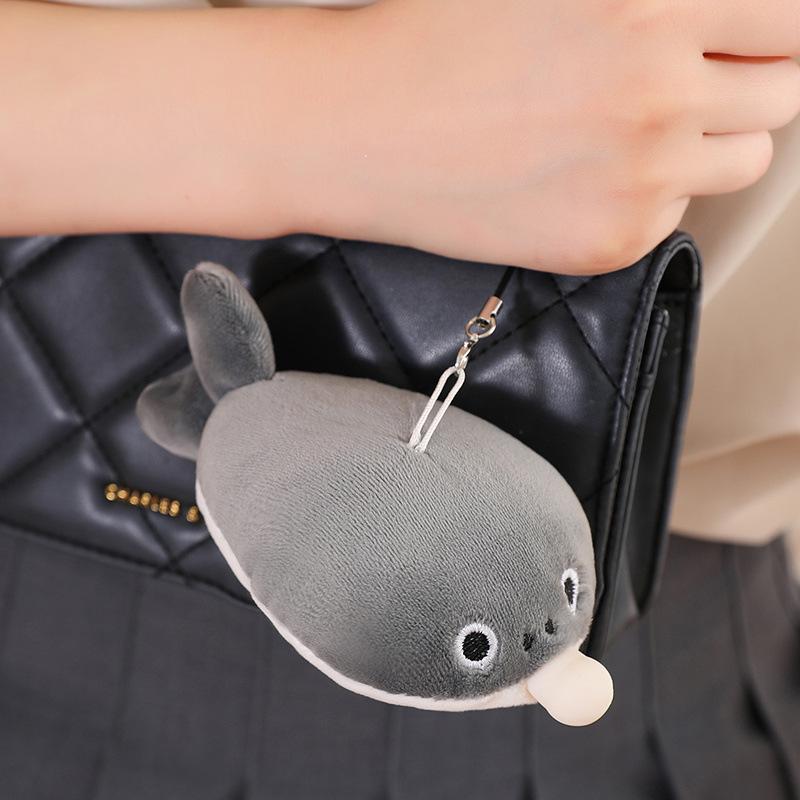ぬいぐるみ ぬいぐるみキーホルダー キーホルダー 吊り下げ 飾り サカバンバスピス 魚 発声 おもちゃ キャラクター マスコット かわいい ボールチェーン ふわふわ プレゼント ギフト 贈り物 12cm 40cm 60cm
