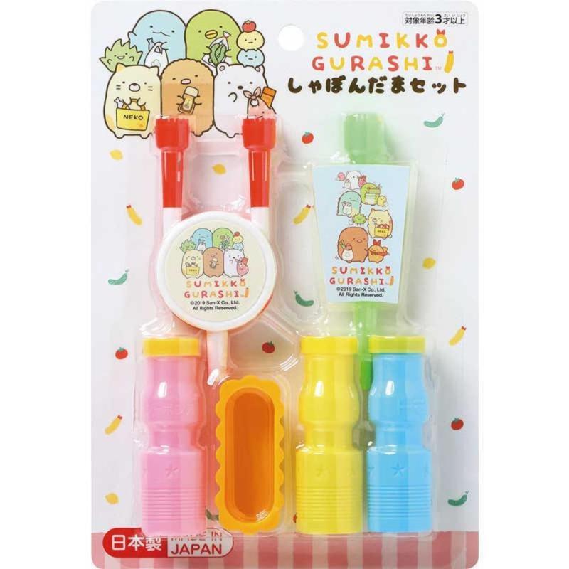 トーヨー シャボン玉セット すみっコぐらし（しゃぼん液3本） 304055