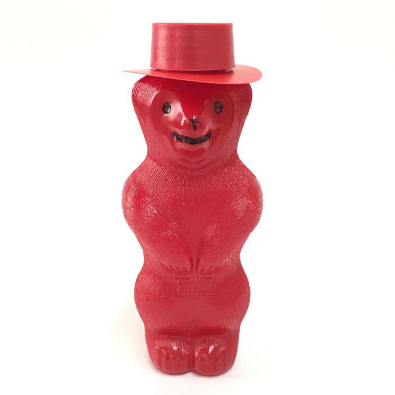 PUSTEFIX くまのシャボン玉・赤（180ml）プステフィックス・ドイツ