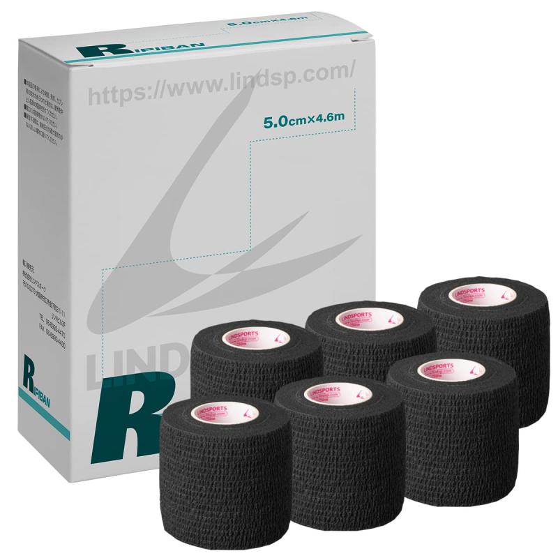 LINDSPORTS リピバン ライトタイプの自着式テープ (幅50mm/6本入(1箱))