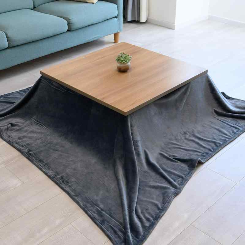 CottonDreams こたつ布団 掛け布団 省スペース 正方形 180*180cm 薄掛け こたつ掛け布団 フランネル生..