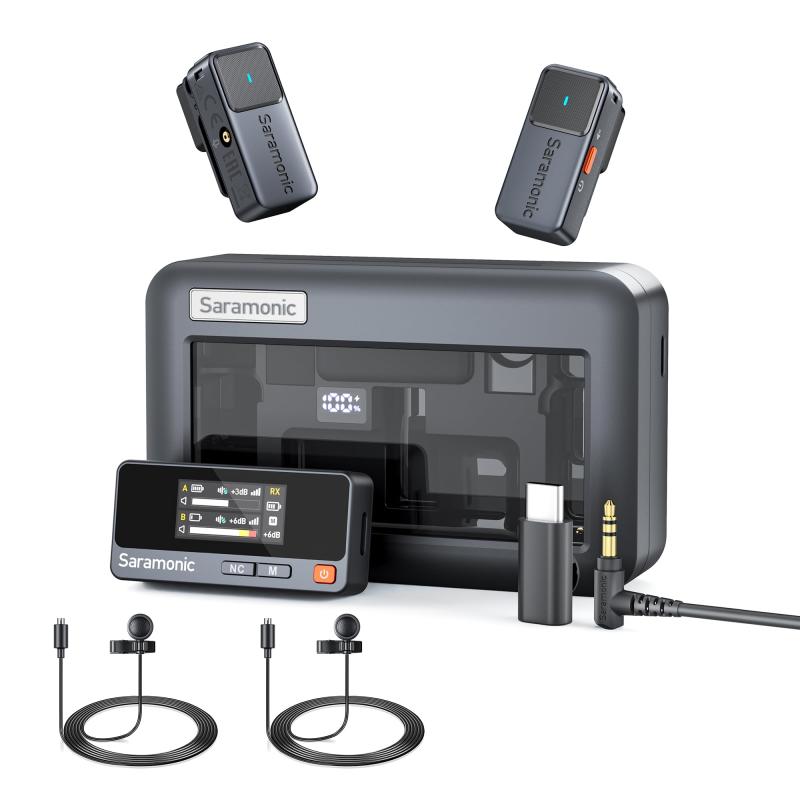Saramonic Airシリーズ ワイヤレスピンマイク