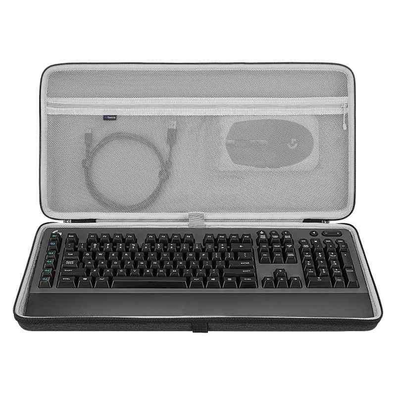 Geekria キーボードとマウス コンボ ハードシェルケース ロジクール Logicool G613 / MK540 / MK850 / MK335 / Signature MK650 / Signature MK880 EVA トラベル キャリングバ