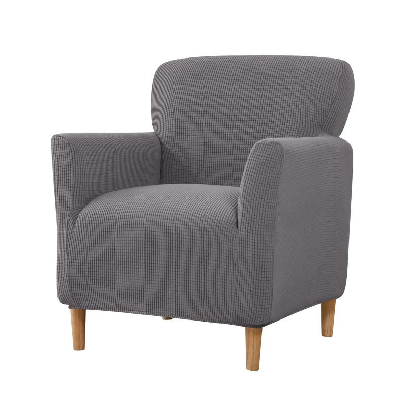 HARUMAKI 1人掛けソファーカバー ストレッチ ソファカバー チェック柄 防水 伸縮 一人掛け ソファー保..