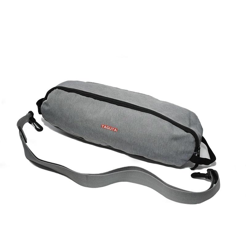 TAGUTAキャンピングチェアバッグ、16インチキャンピングバッグ、ショルダーストラップ付き折りたたみチェアハンドバッグ、折りたたみ可能グレー、アウトドアキャンピングトラベルチェア