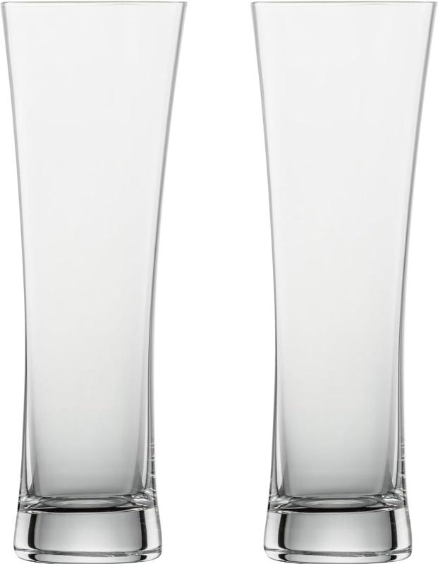ツヴィーゼル グラス(ZWIESEL GLAS) ビールグラス 割れにくい ビアベーシック ビール用 ウィート 2個ペア マシンメイド m130005