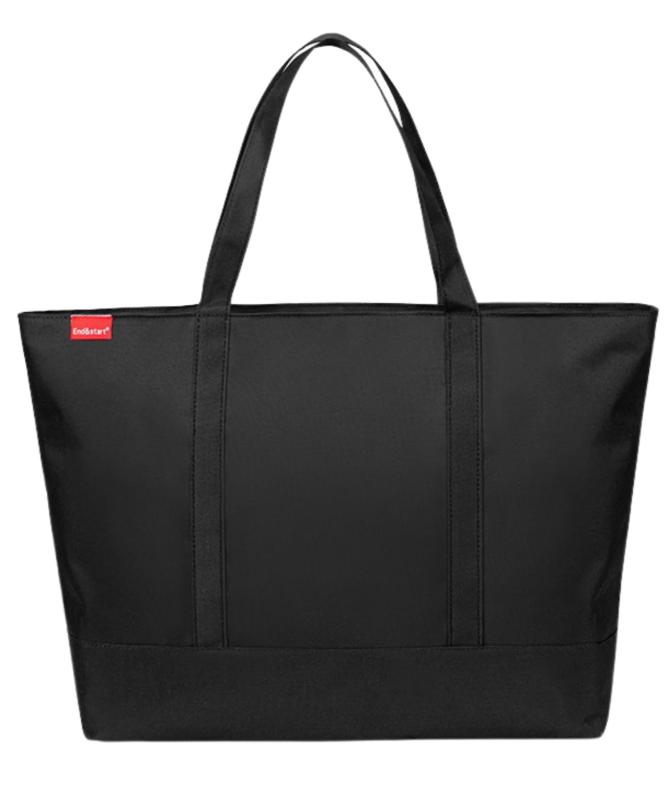 [Elixio] [エリクシオ] トートバッグ メンズ バッグ かばん トート 肩掛け ブラック 黒 カバン ビジネス 通勤 仕事 通学 大容量 軽い 丈夫 無地 シンプル A4 旅行 カジュアル おしゃれ