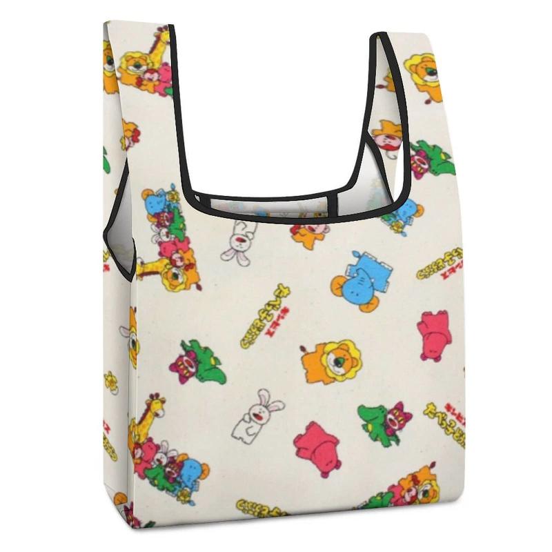 たべっ子どうぶつ エコバッグ ボディーバッグ マザーズバッグショッピングバッグ 大容量 する レディース トートバッグ 手提げバッグ コンビニバッグ 買い物袋 軽量 耐久性ワンショルダー