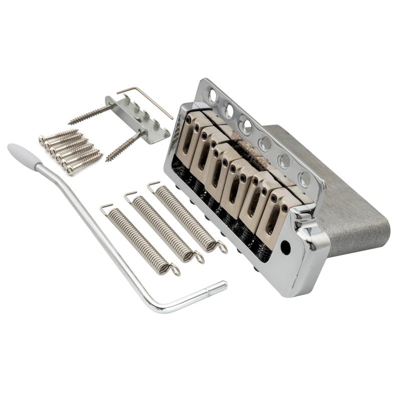 Wilkinson WOV09 Deluxe弦ピッチ10.5mm 6点止めギタートレモロユニット ブリッジ American Vintage Narrow Spacing ストラトエレキギター用