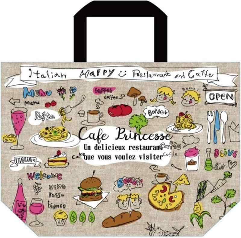 トレードワン エコバッグ 大容量 買い物 アウトドア ピクニック マチ付き