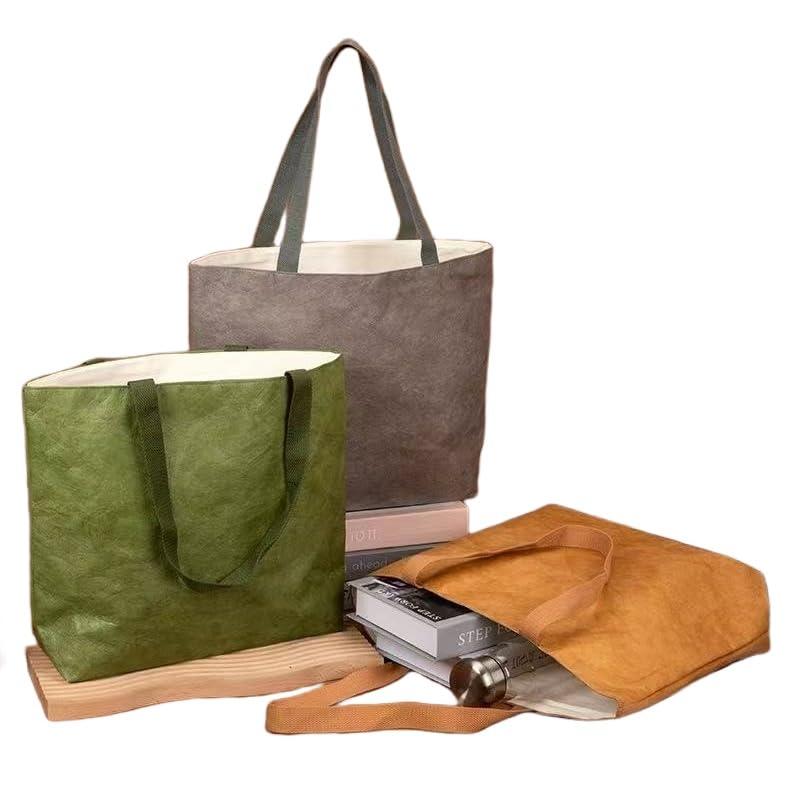 [Grain&Form] トートバッグ レディース エコバック ショッピングバッグ キャンバス 大容量収納簡単 おしゃれ 撥水 軽量 [並行輸入品]