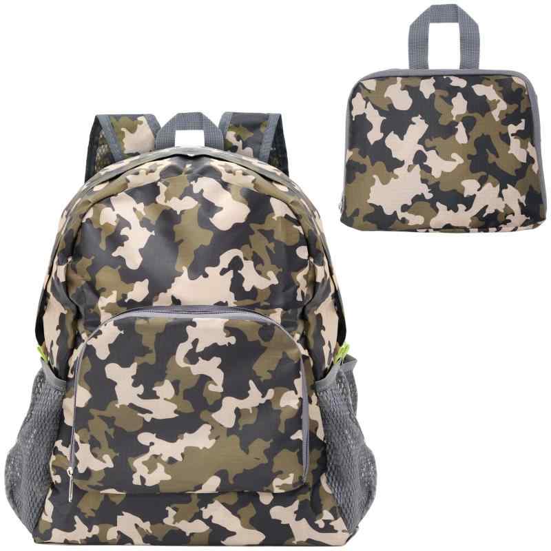 [BEEL] 便利な収納できるエコリュック》 折りたたみ収納リュックサック エコバッグ バックパック コンパクト 10L バッグ 軽量 日常 防災 リフレクター レディース メンズ サブバッグ アウトド