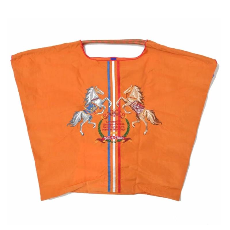 Ball＆Chain ボールアンドチェーン TWO HORSE トゥーホース Lサイズ ショッピングバッグ エコバッグ トートバッグ 301124